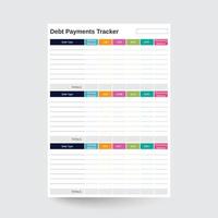 Debt Payment Tracker,Debt Tracker,Debt Payoff Tracker,Debt Log,Debt Payment Planner,Debt Insert,Debt Payoff Plan,debt record,debt tracker insert,debt organizer vector