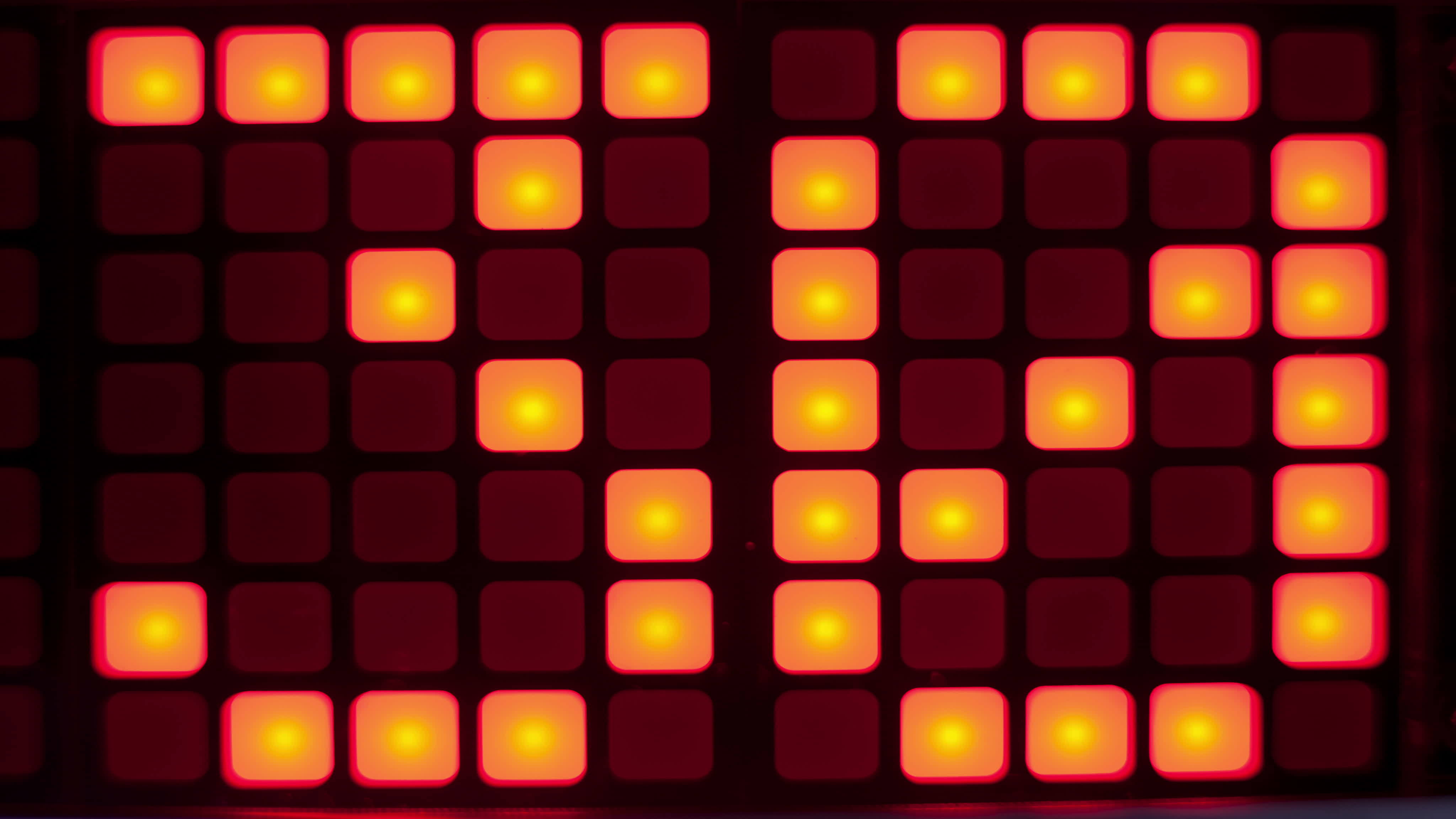 numerical digital display made from an LED clock counter 22707582 Stock Video at Vecteezy