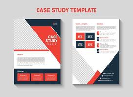 A case study template for a student's study vector