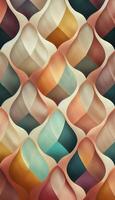 illustration of Creamy colors, seamless textile full-drop repeated surface pattern, repeat patterns, geometric. Abstract background in creamy pastel colors, alcohol ink art photo