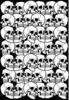 Vector Graphics Of Skull Pattern