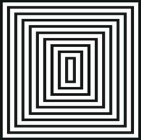 Vector Image Of Geometric Shape Made With Rectangles