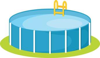 Vector Image Of A Small Swimming Pool