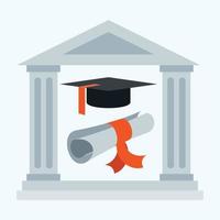 Vector Graphics Of A College Diploma And Academic Cap