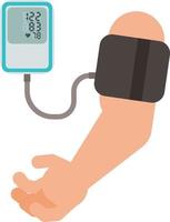 Vector Image Of A Device For Measuring Blood Pressure