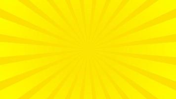 Yellow Sun burst vector background