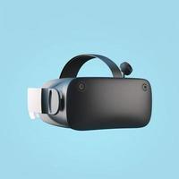 Virtual reality vr headset icon isolated 3d render illustration, generat ai photo