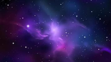 Free realistic galaxy background, generat ai photo