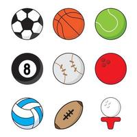 Sport Ball Bundle vector image