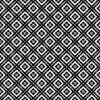 Black and white seamless pattern texture. Greyscale ornamental graphic design. vector