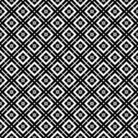 Black and white seamless pattern texture. Greyscale ornamental graphic design. vector