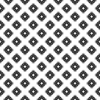 Black and white seamless pattern texture. Greyscale ornamental graphic design. vector