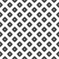 Black and white seamless pattern texture. Greyscale ornamental graphic design. vector