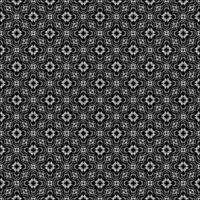 Black and white seamless pattern texture. Greyscale ornamental graphic design. vector