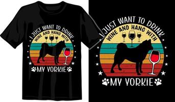 Retro vintage Dog lover T-shirt Design, graphic for t shirt, typographic tshirt design vector