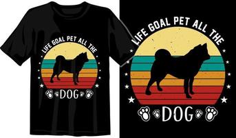 Retro vintage Dog lover T-shirt Design, graphic for t shirt, typographic tshirt design vector