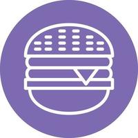 Burger Vector Icon Design