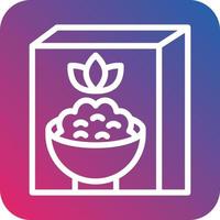 Cereal Vector Icon Design