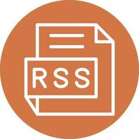 RSS Vector Icon Design