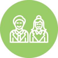 Couple Vector Icon Design