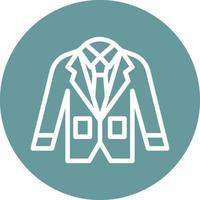 diseño de icono de vector de traje de hombre de boda