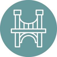 Bridge Vector Icon Design