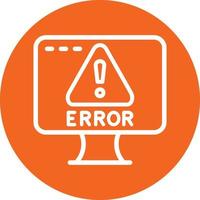 Error Vector Icon Design