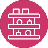 Shelves Vector Icon Design