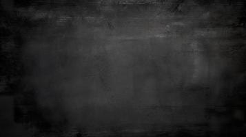 Free photo old black background. grunge texture. dark wallpaper. blackboard, chalkboard, room wall, generat ai