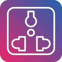 Socket Vector Icon Design