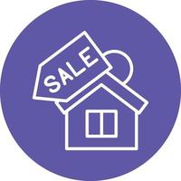 House Sale Vector Icon Design