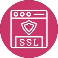 Ssl Vector Icon Design