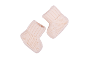 Pink baby shoes isolated on a transparent background png