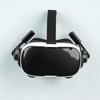 virtual realidad vr auriculares icono aislado 3d hacer ilustración, generar ai foto