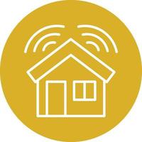 Smart House Vector Icon Design