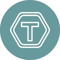 Junction Vector Icon Design