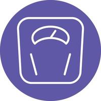 Weight Scale Vector Icon Design