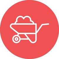 Trolley Vector Icon Design