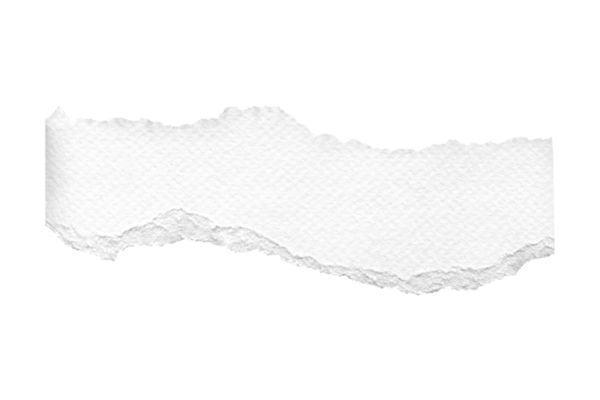 White torn paper isolated on a transparent background 21397289 PNG