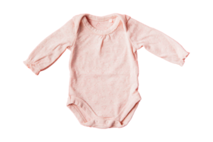 Pink baby cloth isolated on a transparent background png