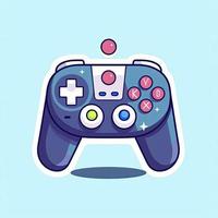 Joystick game. sport technology cartoon icon illustration, generat ai photo