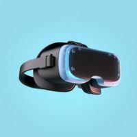 Virtual reality vr headset icon isolated 3d render illustration, generat ai photo