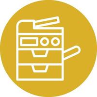 Copy Machine Vector Icon Design