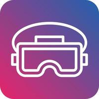 Vr Glasses Vector Icon Design