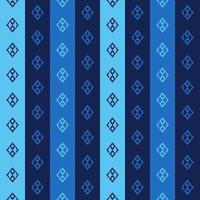 Ethnic blue color stripes pattern. Aztec geometric stripes seamless pattern background. Ethnic geometric pattern use for fabric, textile, home interior decoration elements, upholstery, wrapping vector