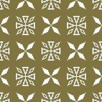 Aztec kilim surface pattern. Aztec kilim geometric shape seamless pattern background. Ethnic surface pattern design use for fabric, textile, home decoration elements, upholstery, wrapping. vector