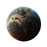 Imagery of imaginary planets for your cosmic image. Ai generated. png