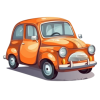 voiture dessin animé png ai génératif