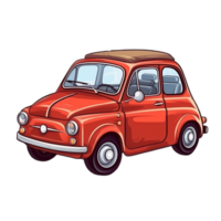 voiture dessin animé png ai génératif