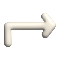 3d icon of arrow png